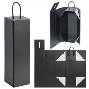 luxus - maßgeschneiderte karton wein - geschenk - boxen mit faltbaren