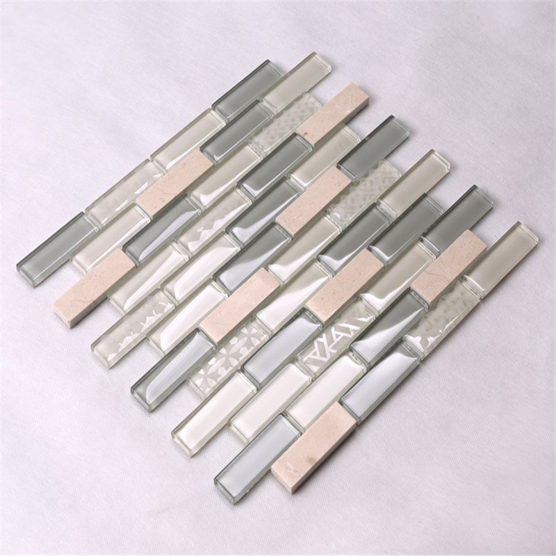 schöne einzigartige design kristallglas - mosaik - fliesen kaputt