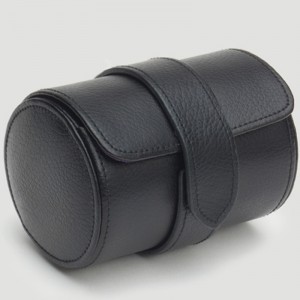 einzelne uhr rollen kulturbeutel - schwarzen stein