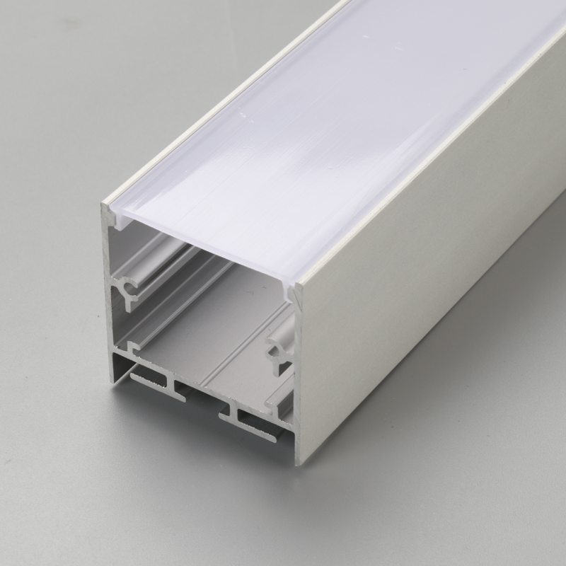 6063 serie klasse überzogen und transparenten decken u - form und v - form führten aluminium - profil