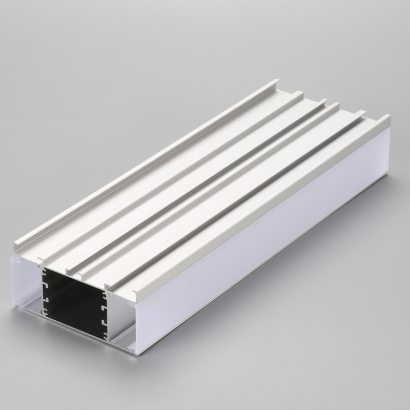 silber eloxierten aluminium 6063 t5 u - profil für led - beleuchtung