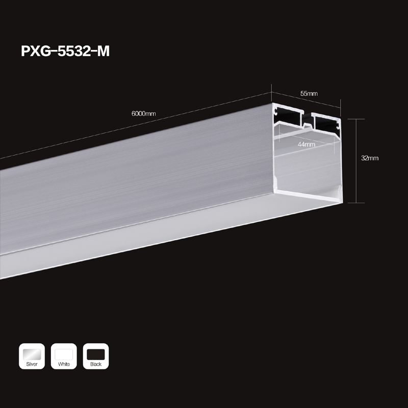 6063 u - form aluminium - aluminium - extrusion für led - streifen licht geführt.