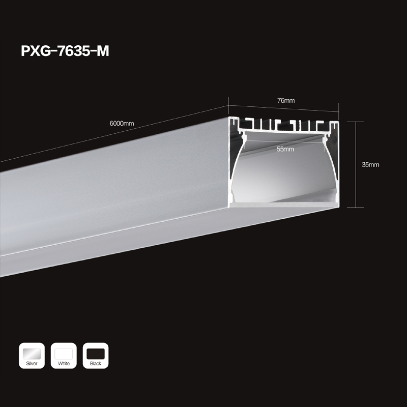 china fabrik u - form geführt u7635 extrudiertem aluminium - profil