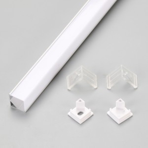 6063 eloxierten aluminiumlegierung alu führten aluminium - profil für led - strip - led - licht - led - profil