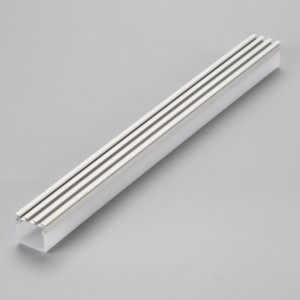 led - aluminium - profil mit pc - cover endkappen und halterungen für led - streifen