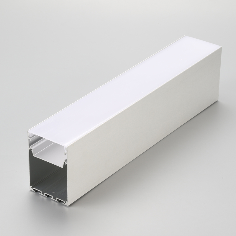 Aluminum LED light strip housings fixture channel diffuser