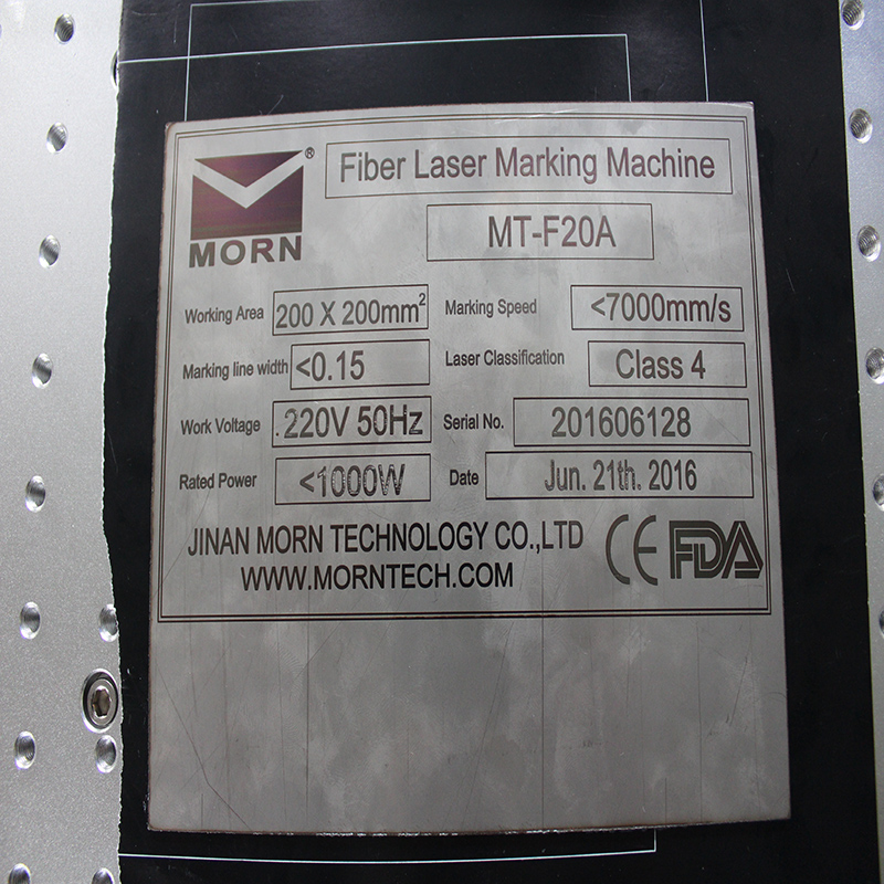 getrennte laser - kennzeichnung - maschine