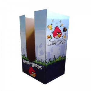 custom - karton anzeige stand, wellpappe - display rack, stock display - regal 