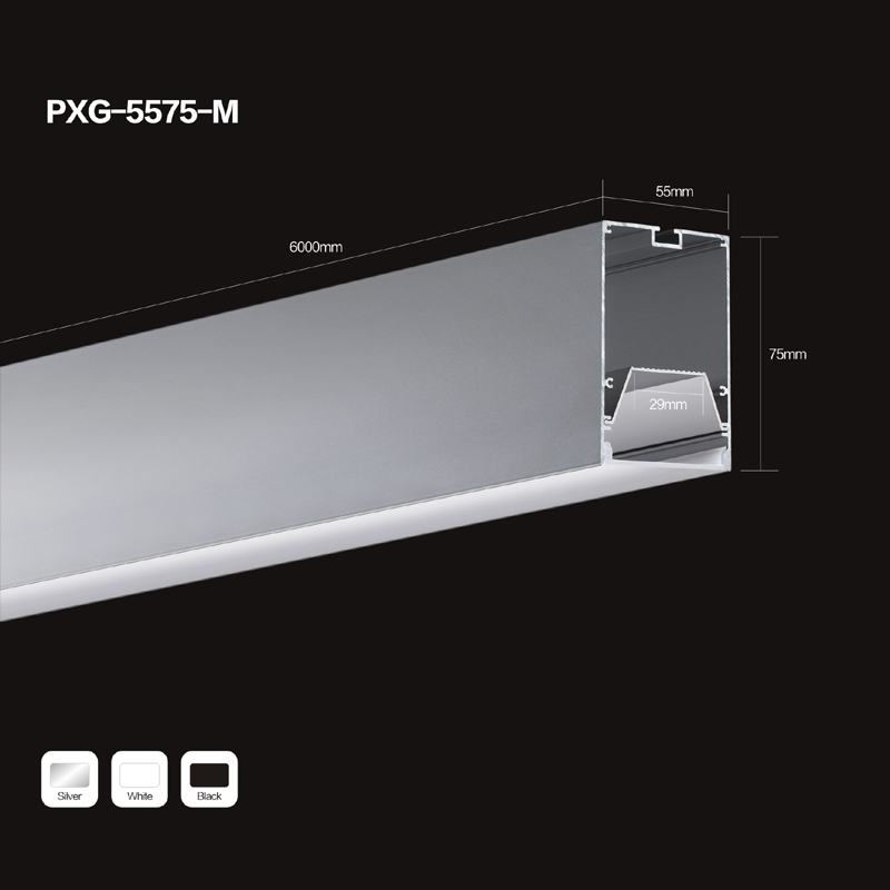 surface mount versammlung führte aluminium - aluminium - profil für led - lineare light bar
