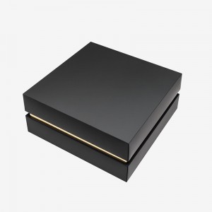 Fancy Hot Stamping Logo Geschenk Blumen Box Luxus mit Band