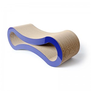 2018 Ebay heißer verkauf Katze Möbel Kratzen Cat Scratcher Karton / katze kratzen matte / große katze scratcher