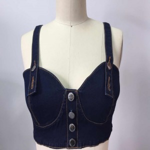 Damen Denim Bralette WS321