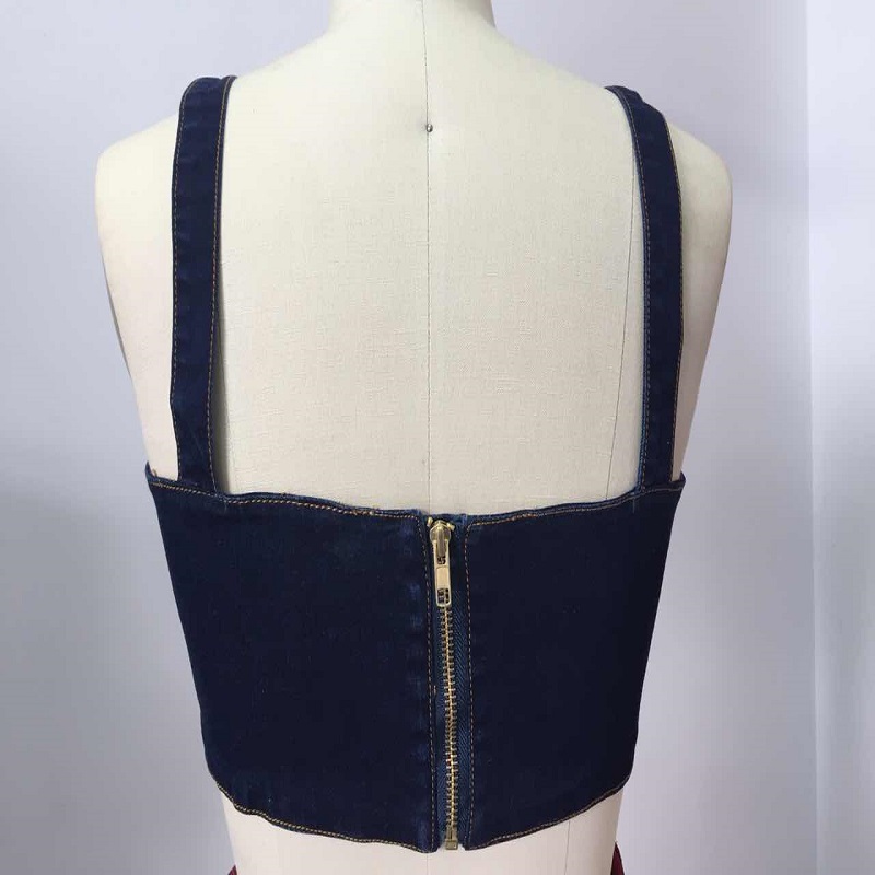 Damen Denim Bralette WS321