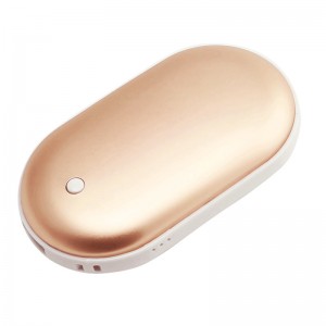 Handwärmer Auflade Schatz explosionssichere elektrische Heizung USB Mobile Power Mini glückliche Steinkiesel