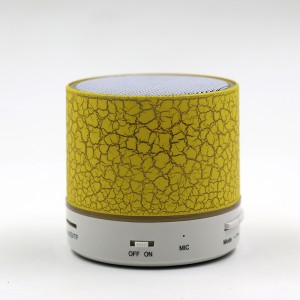 LED-Licht Portable Mini Speaker Wireless Freisprecheinrichtung Lautsprecher mit TF USB FM Mic