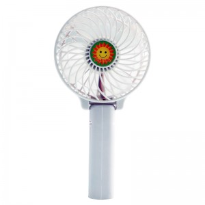 faltender tragbarer elektrischer Ventilator des heißen Verkaufs faltender mit USB-Linie