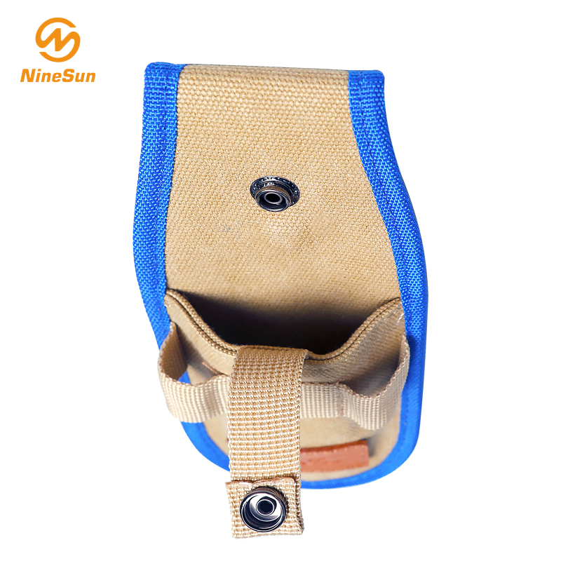 Canves Khaki Blue Zange Messer Halter Werkzeugbeutel für kleine Jobs