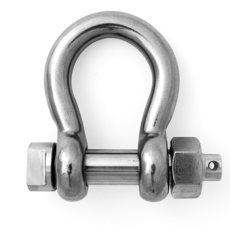 Europäische Art-Bogen-Form-Edelstahl-Schäkel