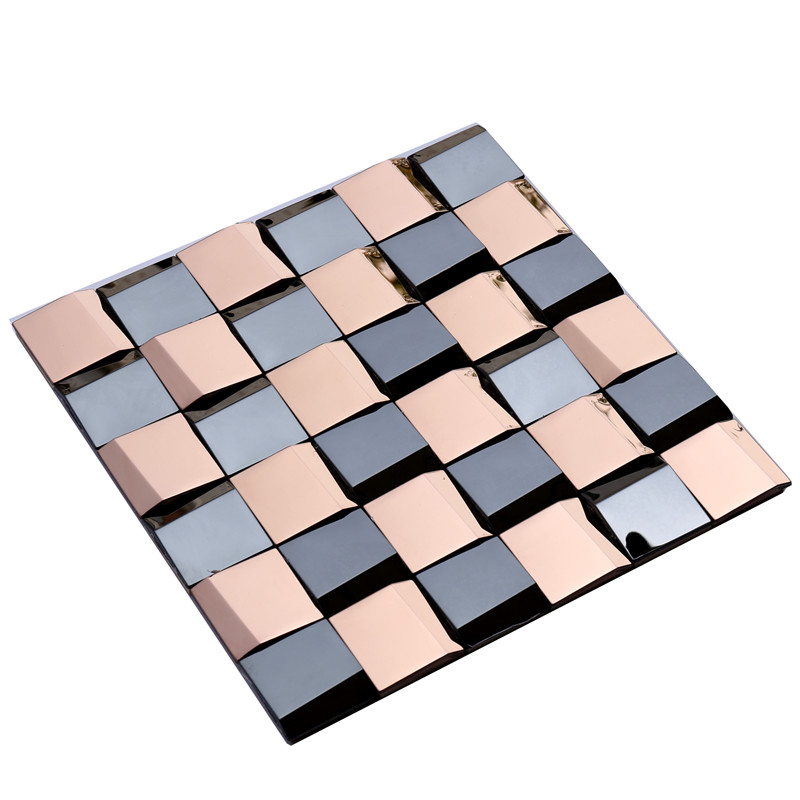 Bunte 3-Dimensionale Mosaikfliesen für Dekoration HSW-18188