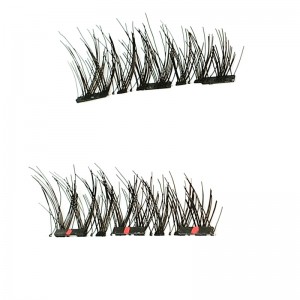 Nicht klebende falsche Wimpern