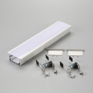 Lineares Gehäuse LED-Einbauleuchten LED-Streifen Aluminiumprofil