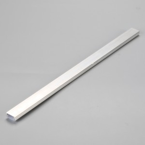 Silbernes 2m langes LED-Streifenprofil aus Aluminium