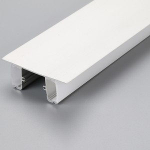 Zwei Seitenbeleuchtung Aluminium LED-Streifen Klebeband Licht Montagekanalprofil