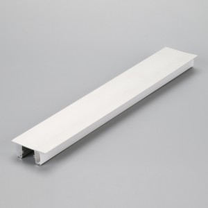 Zwei Seitenbeleuchtung Aluminium LED-Streifen Klebeband Licht Montagekanalprofil