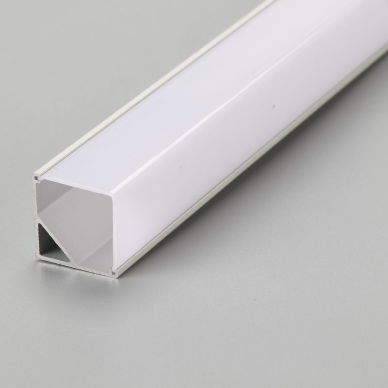 Silbernes 90-Grad-LED-Streifen-Aluminiumkanalprofil
