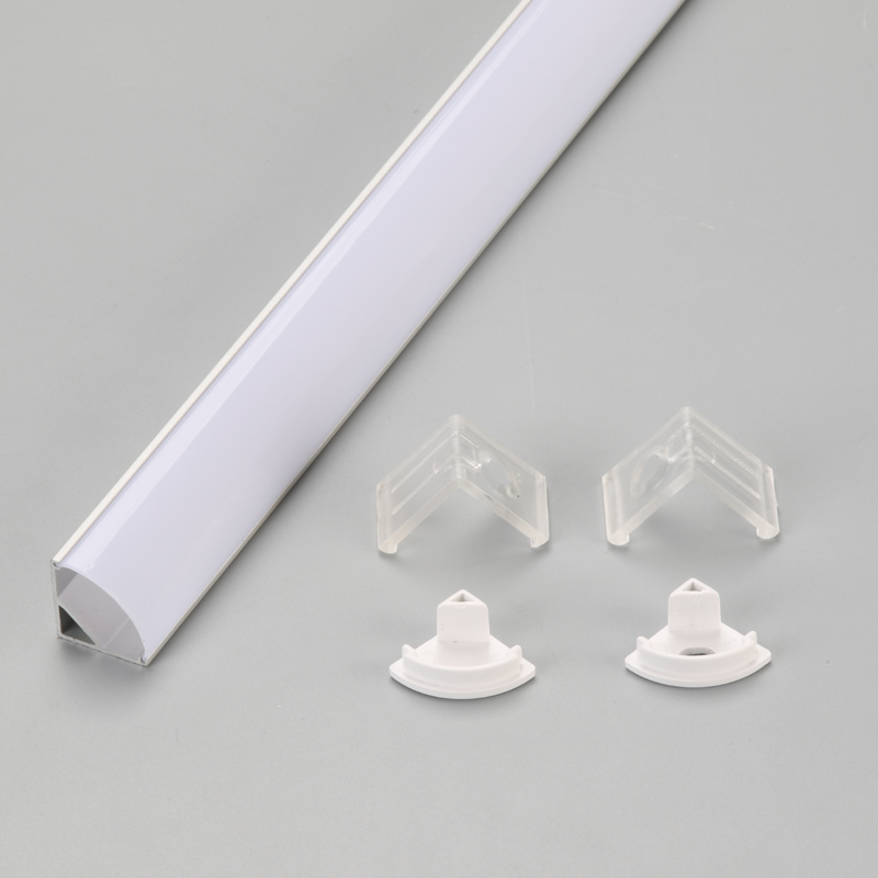 Eck-Aluminium-Strangpressprofil für LED-Streifenlichtprofil