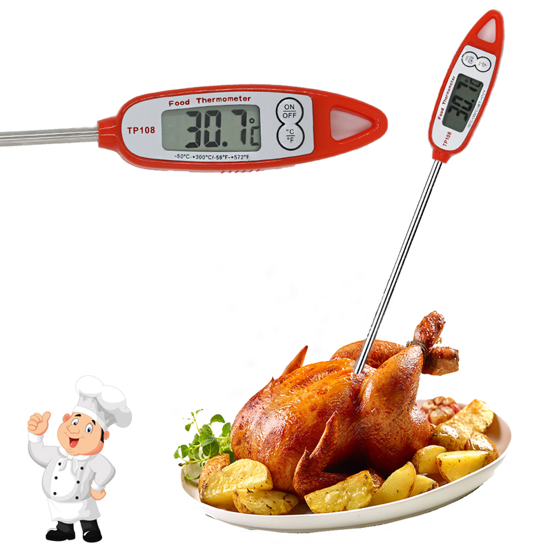 China Supplier Free Samples Digital Fleisch-Thermometer Frittieren