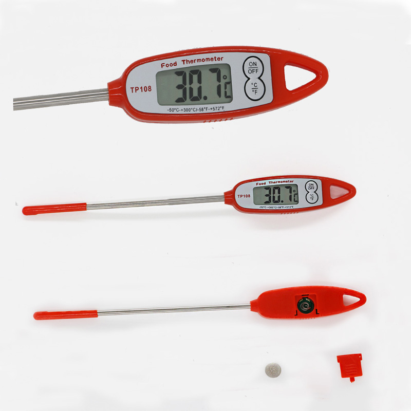 China Supplier Free Samples Digital Fleisch-Thermometer Frittieren