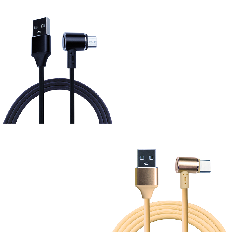 KPS-9221CB Der Ohrstöpsel Typ 90 Grad Tuch Braid USB-Kabel