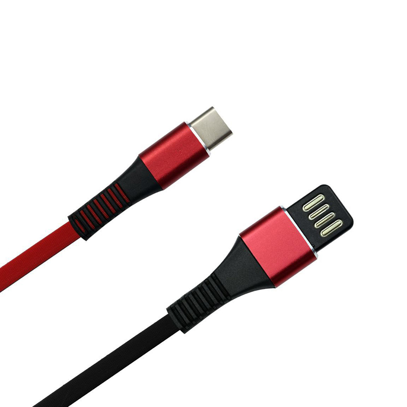 KPS-6401CB flach Zweifarbiges umschaltbares USB-Kabel