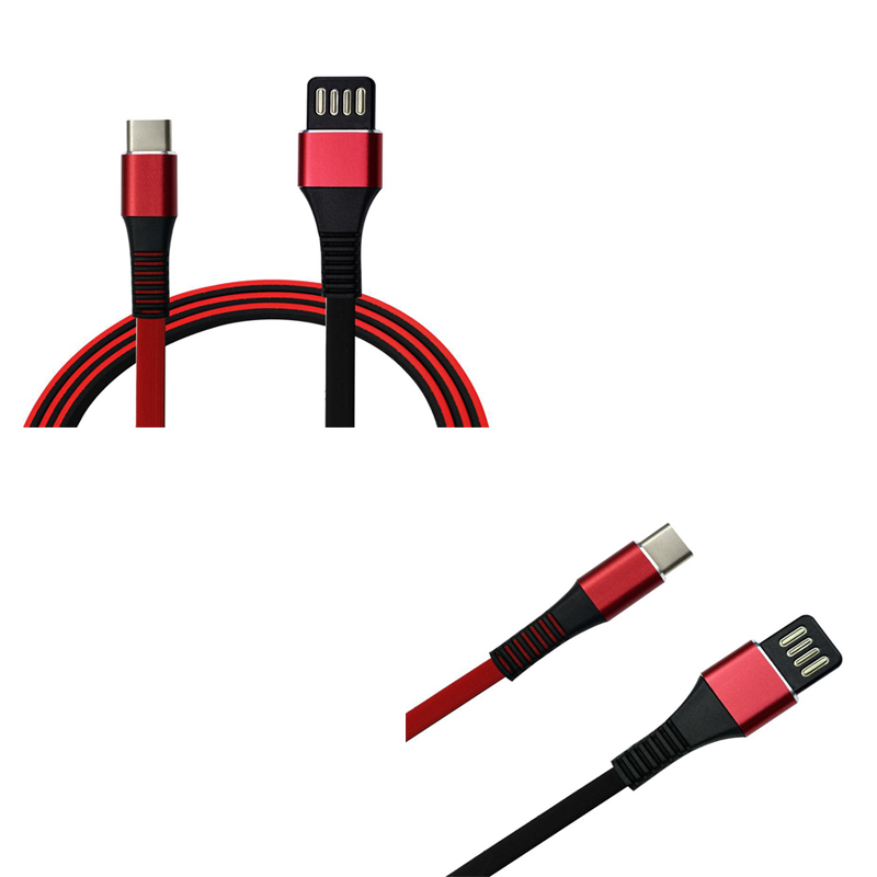 KPS-6401CB flach Zweifarbiges umschaltbares USB-Kabel