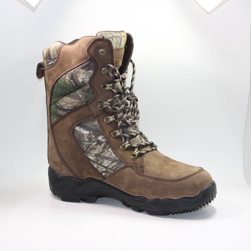 nubuck lederupper mit camo jäger schuhe