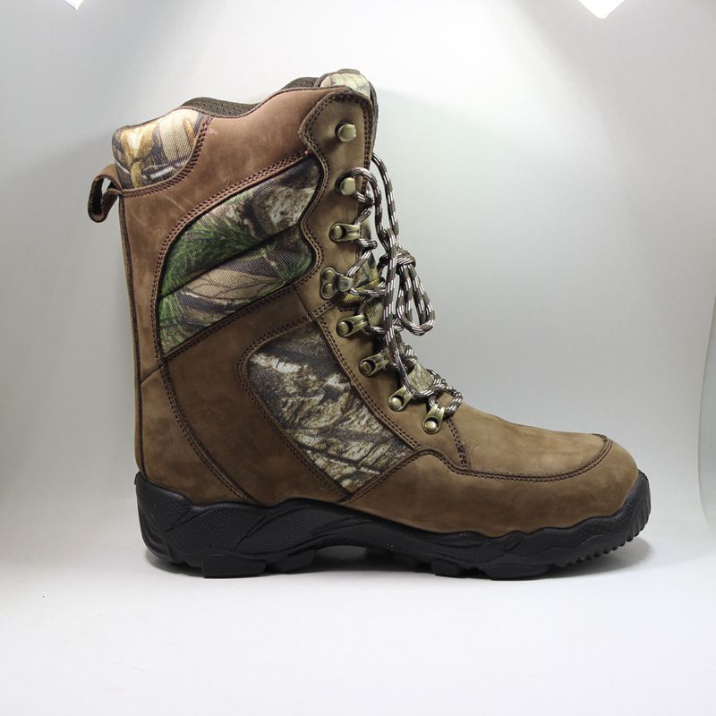 nubuck lederupper mit camo jäger schuhe