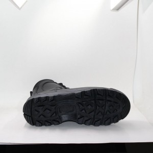 männer \ 's echtes leder armee gegen militärische stiefel mit reißverschluss