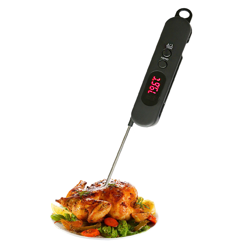 Einfaches verwendetes Nahrungsmittelthermometer-Fleisch-Thermometer mit starkem Magneten für GRILLEN-Partei usw.