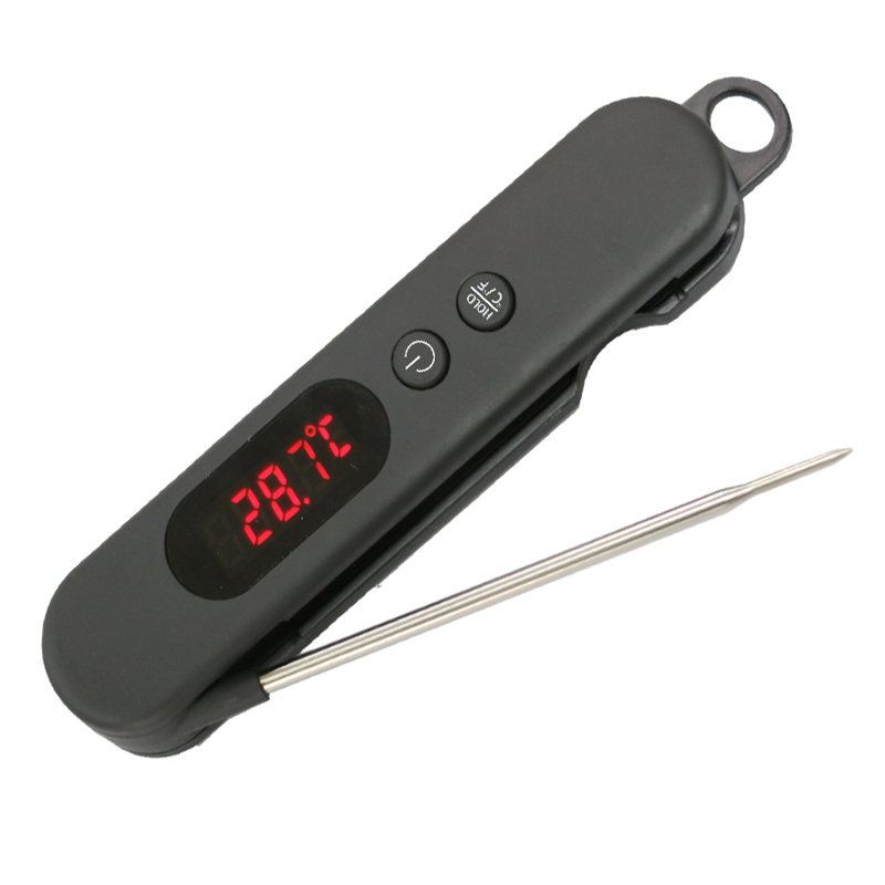 2019 Alibaba.com LED-Bildschirm-Digital-Fleisch-Temperatur-Messung Super Fast Read Thermometer