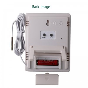 Umweltfreundliches Design Großes LCD-Display Indoor-Thermometer im Freien Hygrometer