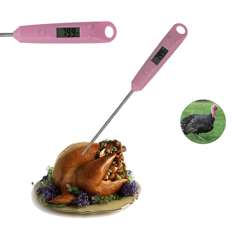 Am besten Amazon Waterproof Küchen-Thermometer-Fleisch-Nahrungsmittelprobe