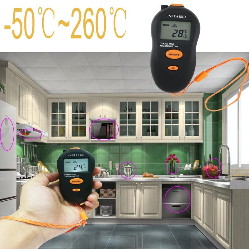 Tragbare Safe Conevinetive Wireless Infrarot-Thermometer Multi-Echtzeit-Überwachung Temperatur Thermometer