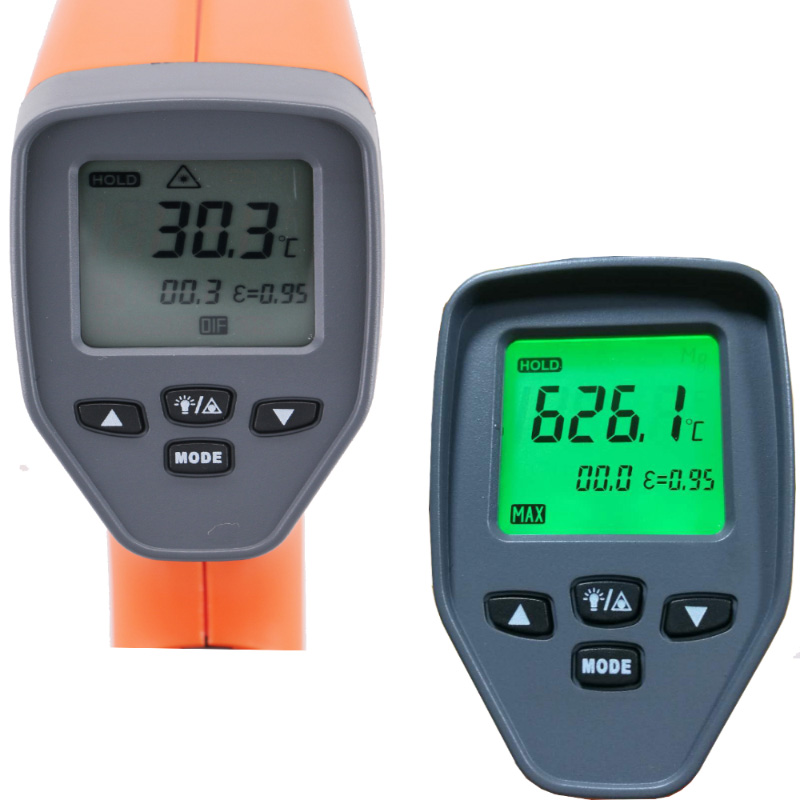 Infrarot-Laser-Erdöl-industrielles Ofen-Lebensmittel, das Thermometer-Gewehr-Art kocht