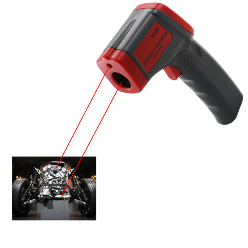 Großverkauf der fabrik Infrarot Thermometer Motor Temperatur Test und Laser Messen