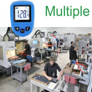 Erhalten Sie nationale genehmigen Zertifikat CE ROHS FDA SGS FCC industrielle Infrarot-Thermometer Garantiezeit 1 Jahr