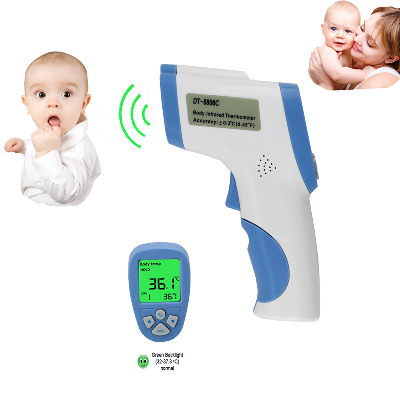 Infrarot-Thermometer kann von 32C bis 43Celsius für Kinder und Erwachsene messen