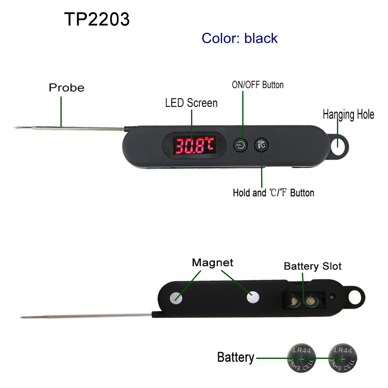 2019 Küche und Catering Thermometer Digital Food Fleisch Sonde BBQ Temperatur Tools