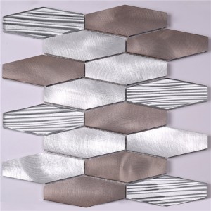 Blending Glass Sexangle Metro Fliesen für Flur HLC04