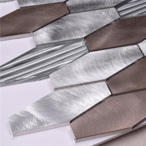 Blending Glass Sexangle Metro Fliesen für Flur HLC04